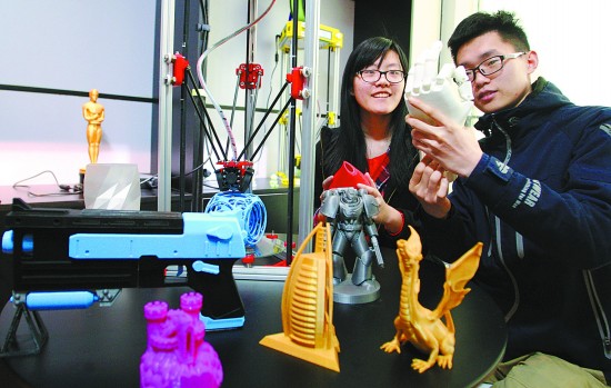 在校大学生办3D打印工作室