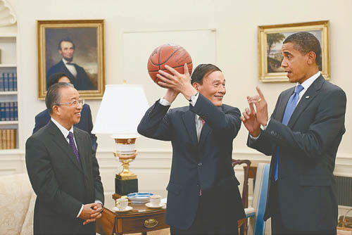 中美外交,小球变大球