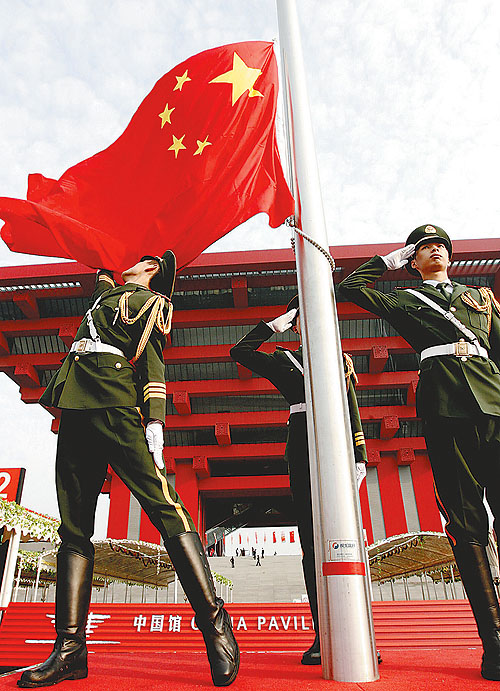 组图:世博会新中国国家馆 见证崛起的中国