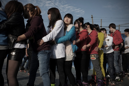 溜冰场上的青春